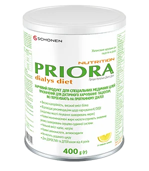 Дієтична суміш Пріора Нутрішн Діаліз Дієт (Priora Nutrition Dialys Diet), 400 г