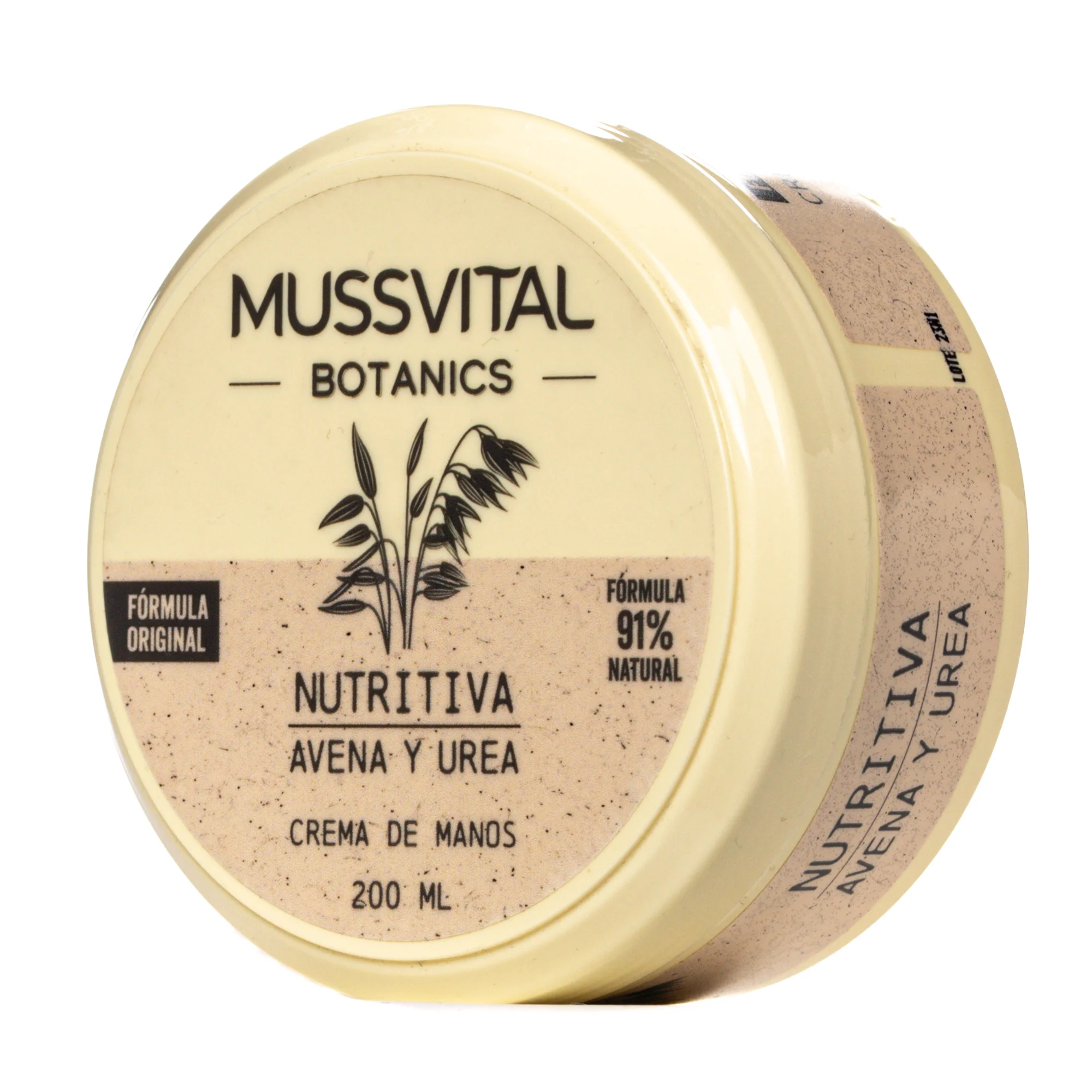 Крем для рук Mussvital Botanics (Мусвітал Ботанікс) Овес, 200 мл