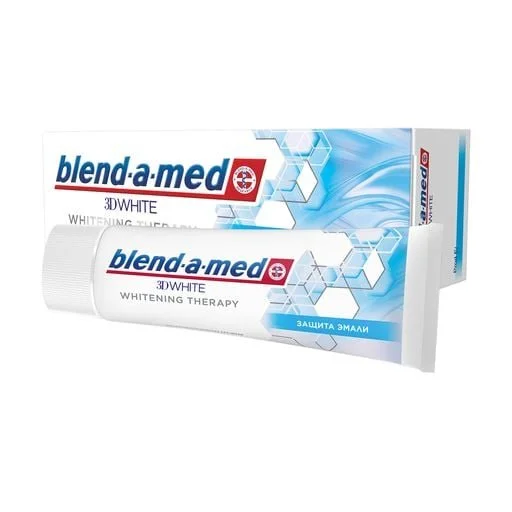 Зубная паста Blend-a-med (Бленд-а-мед) 3D Уайт Защита Эмали, 75 мл