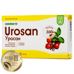 Уросан капсули для нормалізації функціонування сечового міхура, 30 шт. - Баум Фарм