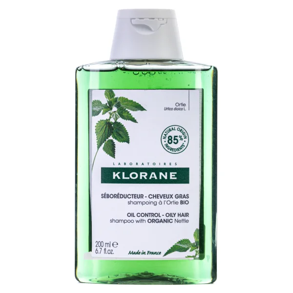 Шампунь для волос Клоран (KLORANE) с экстрактом крапивы био, 200 мл