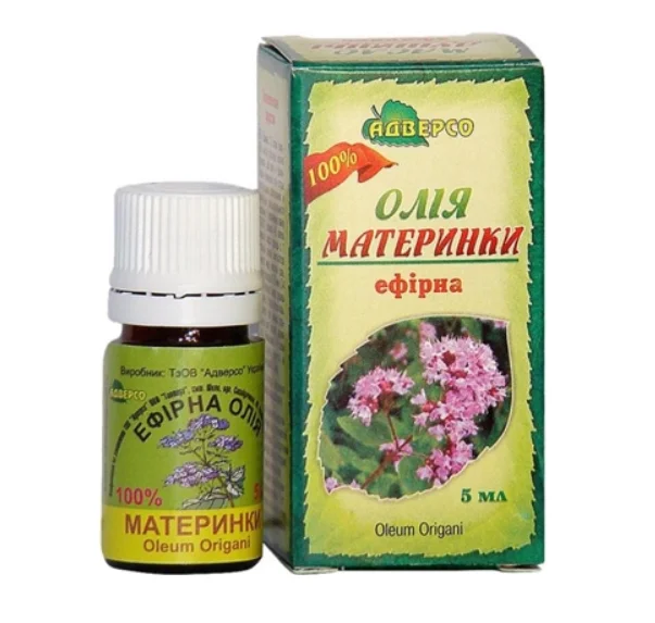 Олія ефірна Адверсо материнки, 5 мл