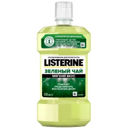 Ополіскувач для порожнини рота Listerine (Лістерін) з зеленим чаєм, 500 мл