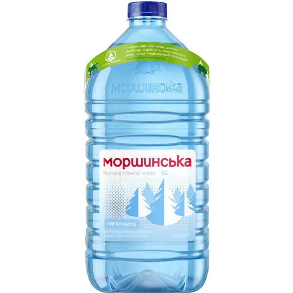 Минеральная вода Моршинская негазированная, 6 л