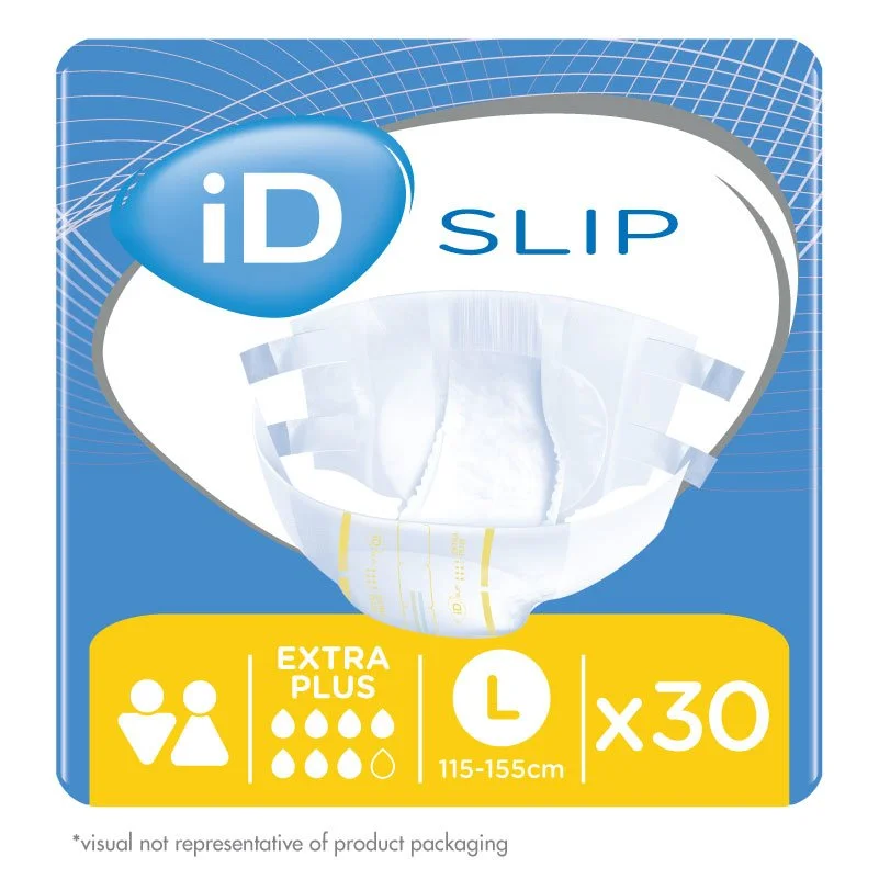 Підгузники для дорослих АйДі (iD) Сліп Екстра Плюс Лардж (Slip Extra Plus Large), 30 шт.