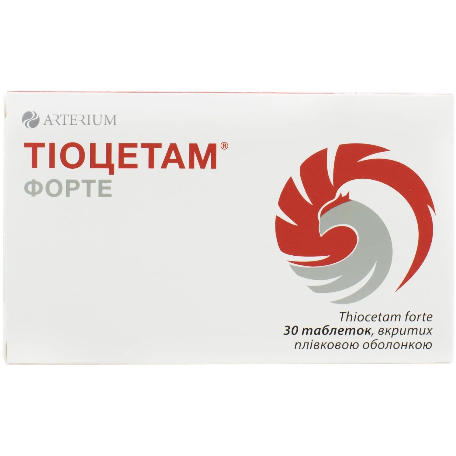 Тіоцетам форте таблетки, 60 шт.