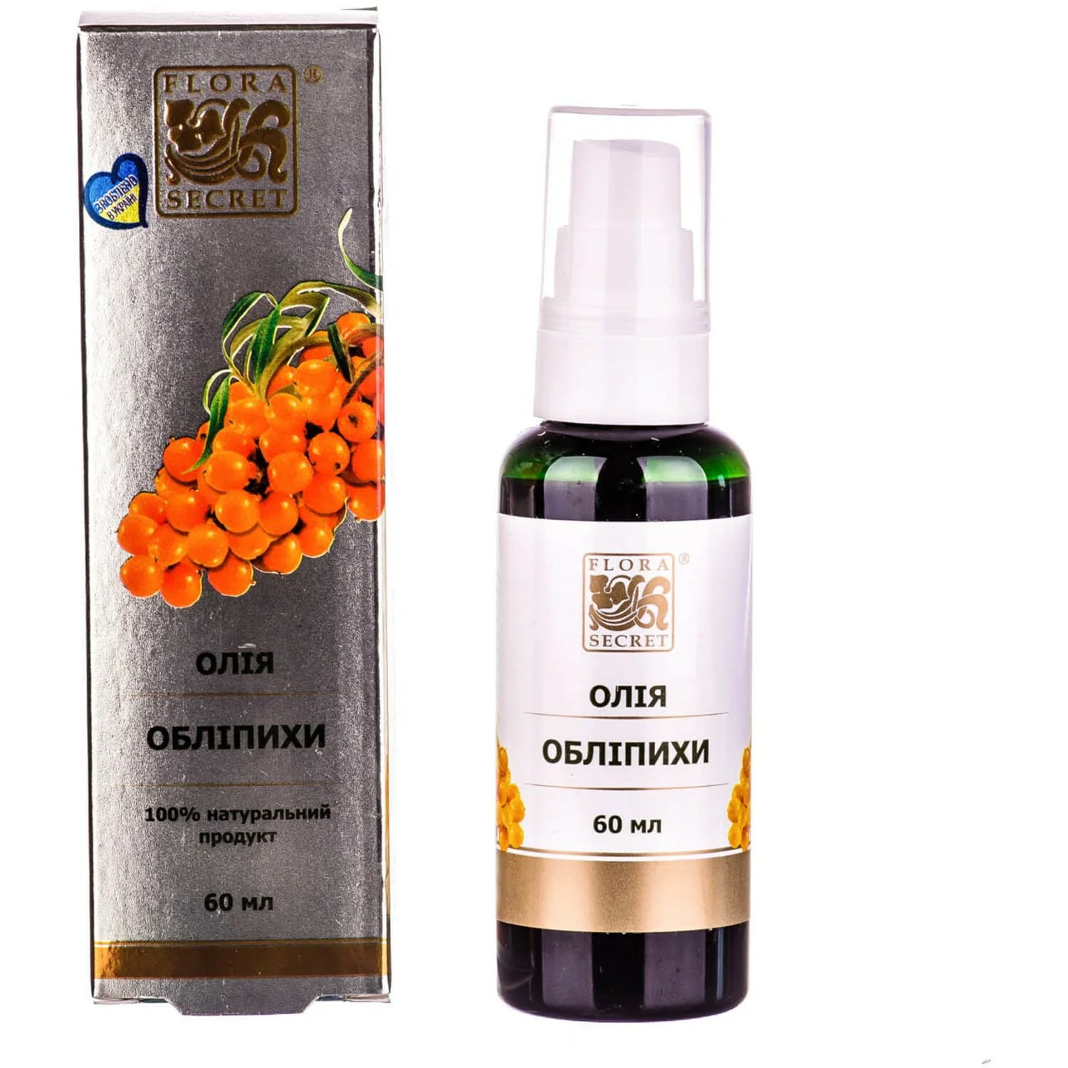 Олія Flora Secret (Флора Сікрет) обліпихова, 60 мл