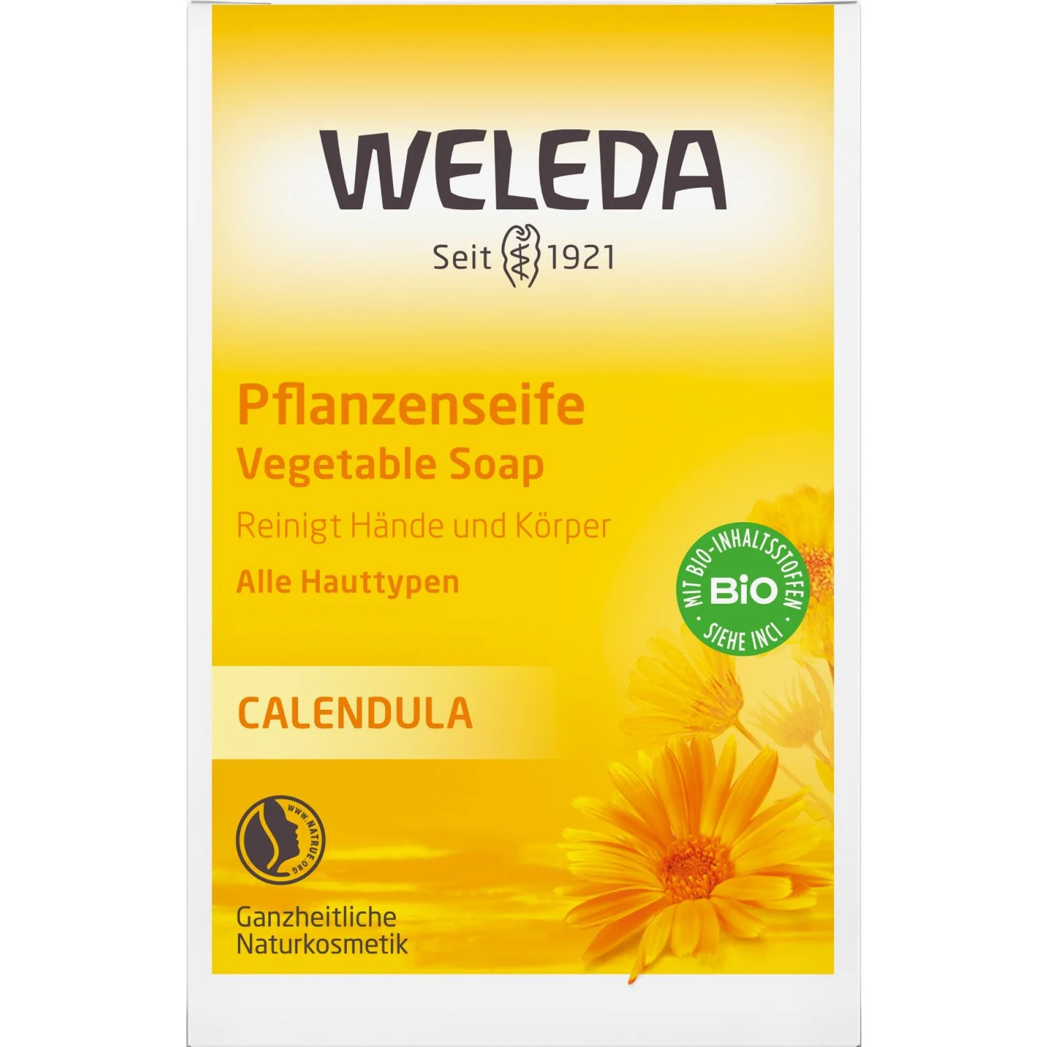 Мило для немовлят Weleda (Веледа) з екстрактом календули, 100 г