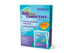 Діосмектит-Здоров’я порошок для оральної суспензії по 3 г у саше по 3,76 г, 10 шт.