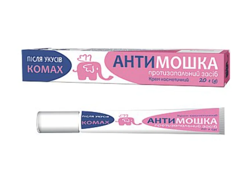 Крем після укусів комах Антимошка, 20 г