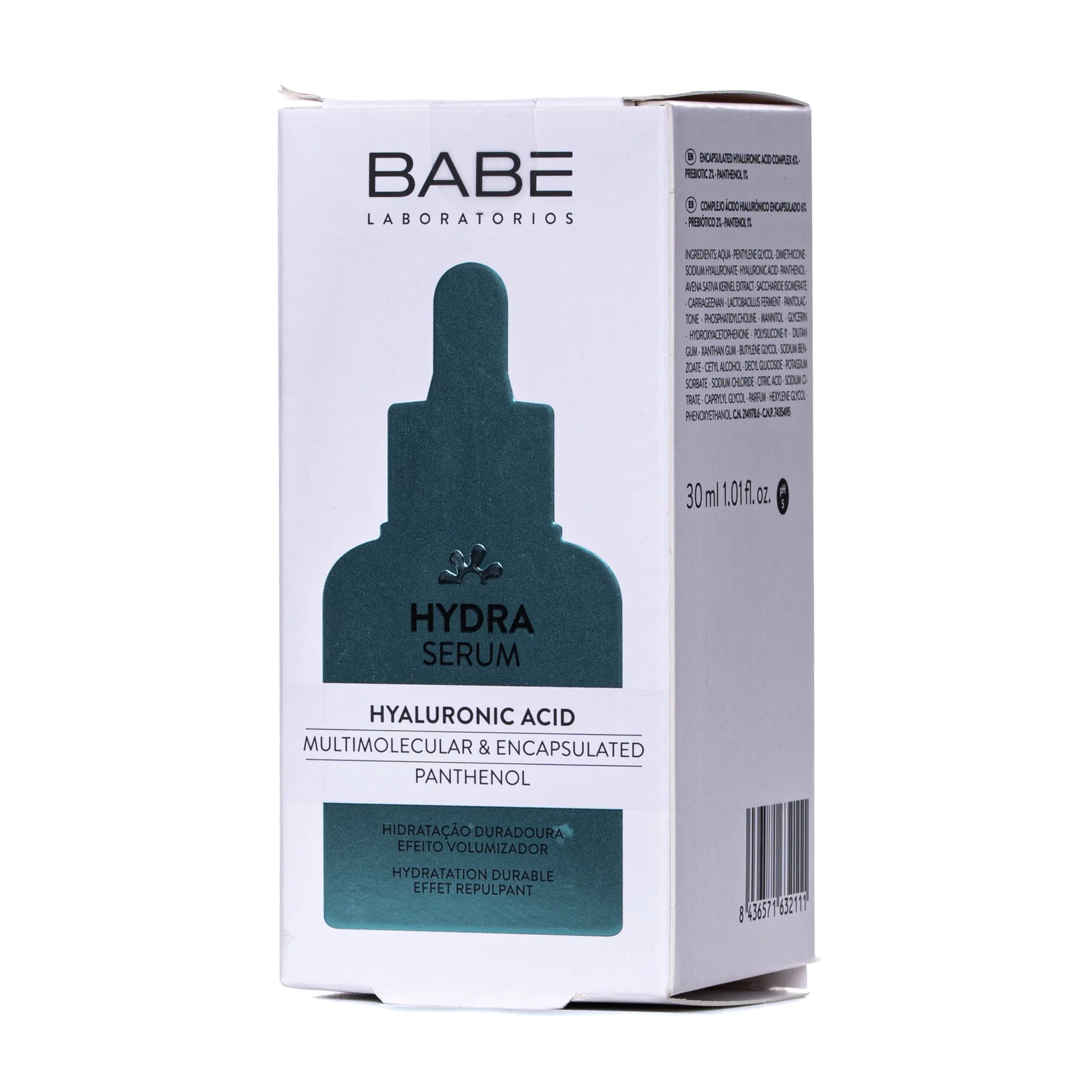 Сироватка для інтенсивного зволоження Babe Laboratorios (Бабе Лабораторіос) з гіалуроновою кислотою, 30 мл