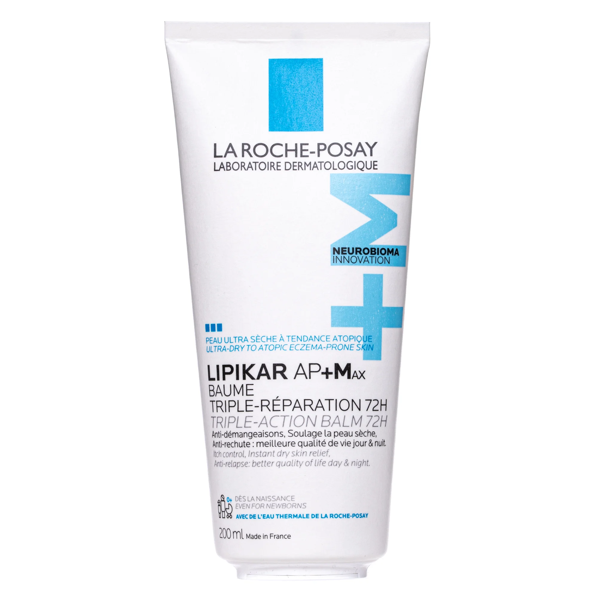Бальзам ліпідовідновлюючий La Roche-Posay Lipikar AP+M (Ля Рош-Позе) при подразненнях та свербінні, 200 мл