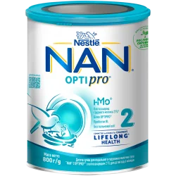 Суміш молочна дитяча Nestle NAN 2 (Нестле НАН 2) для дітей від 6 місяців, 800 г