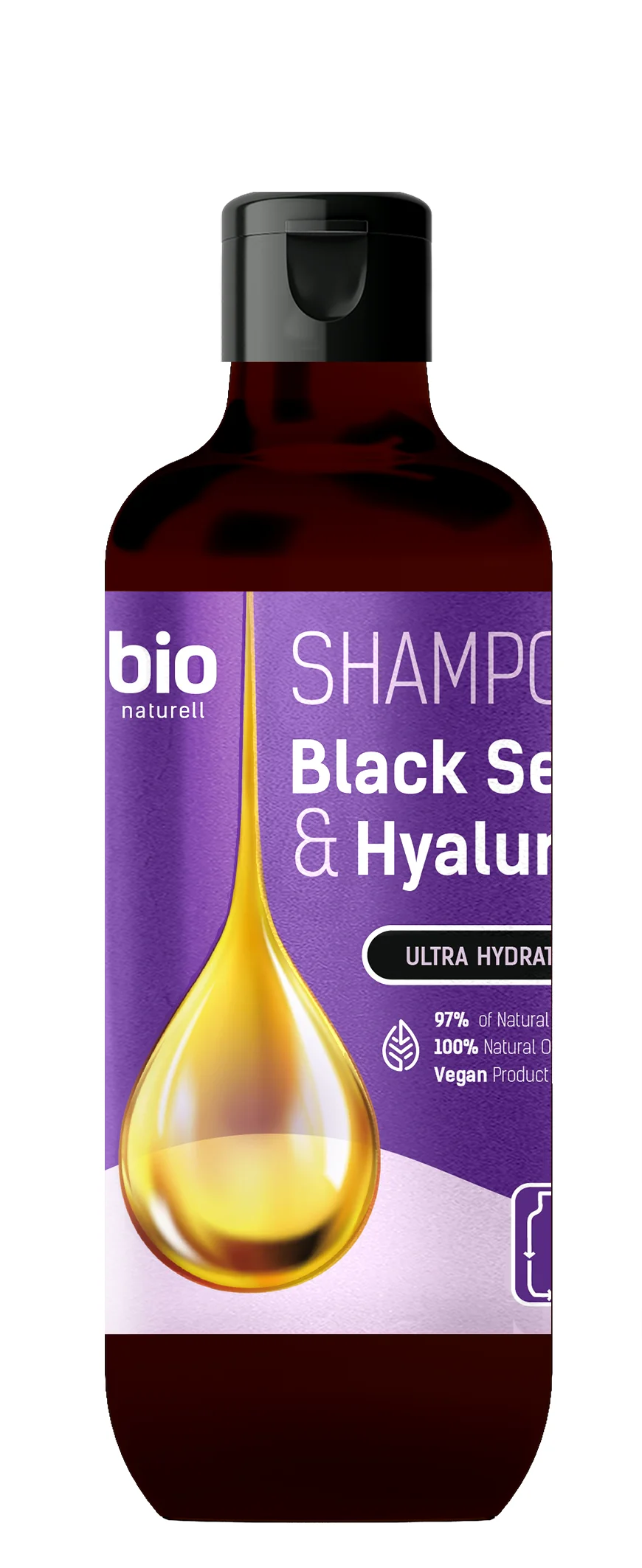 Шампунь Bio Naturell (Біо Натурель) Олія кмину чорного та гіалуронова кислота, 946 мл