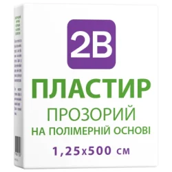 Лейкопластир хір.н/ст на полім.осн.1,25х 500см