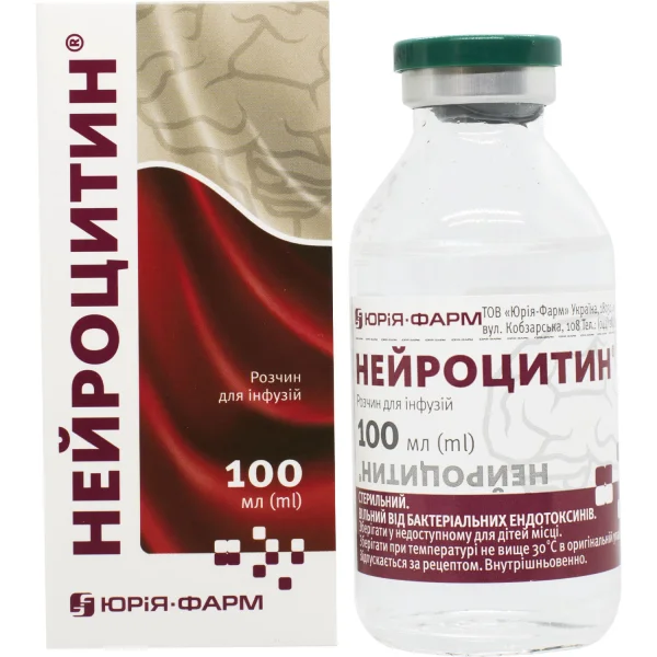 Нейроцитин р-н д/інф. фл. 100мл №1