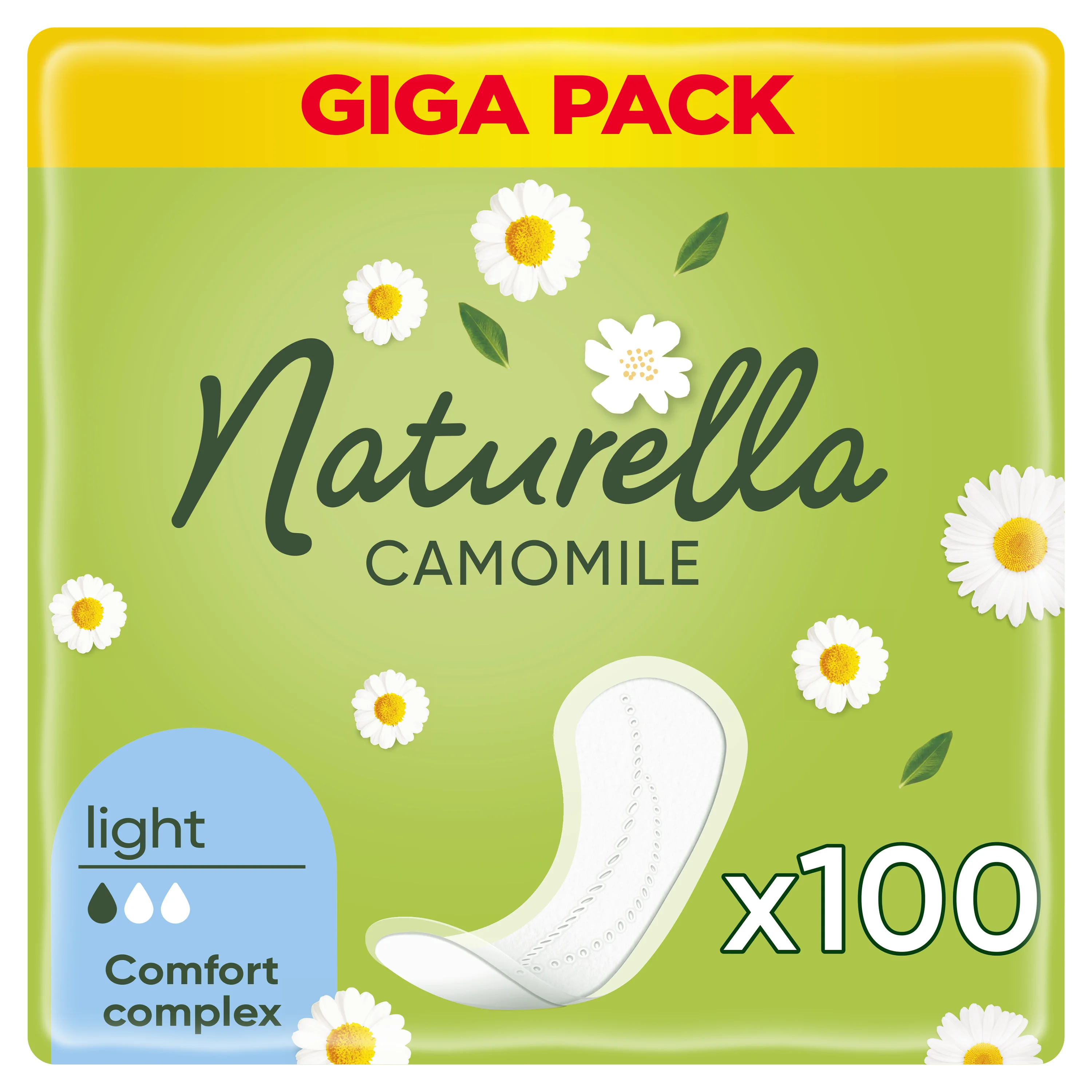 Прокладки щоденні Naturella (Натурелла) Camomile Normal Quatro ароматизовані, 100 шт.