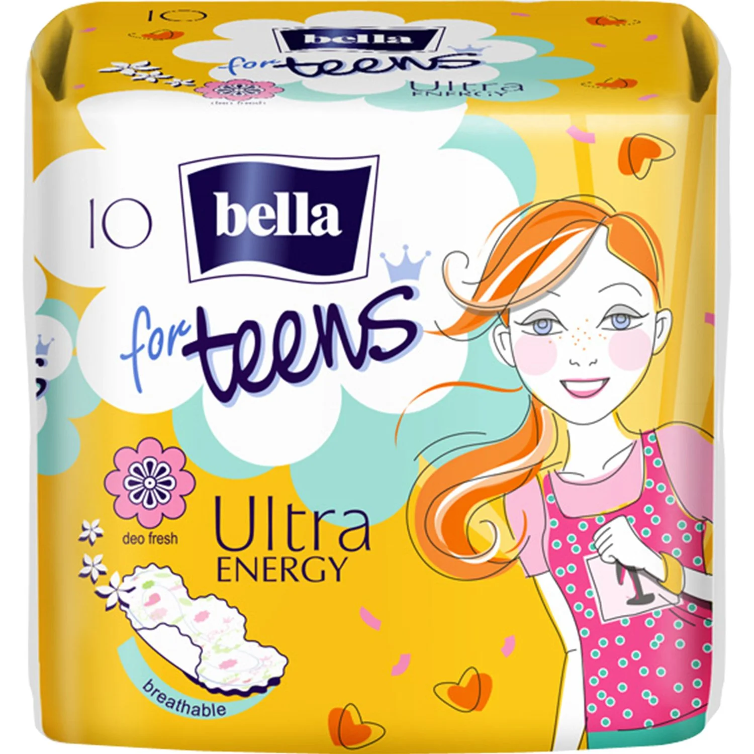 Прокладки гігієнічні Bella (Белла) for Teens Ultra Energy, 10 шт.