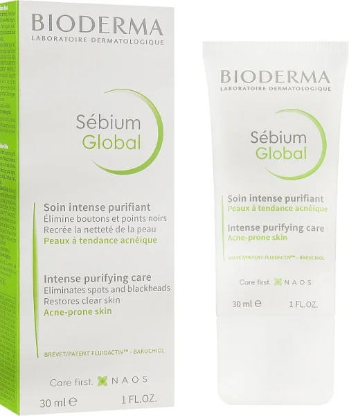 Крем для лица Bioderma Sebium Global (Биодерма Себиум Глобал), 30 мл
