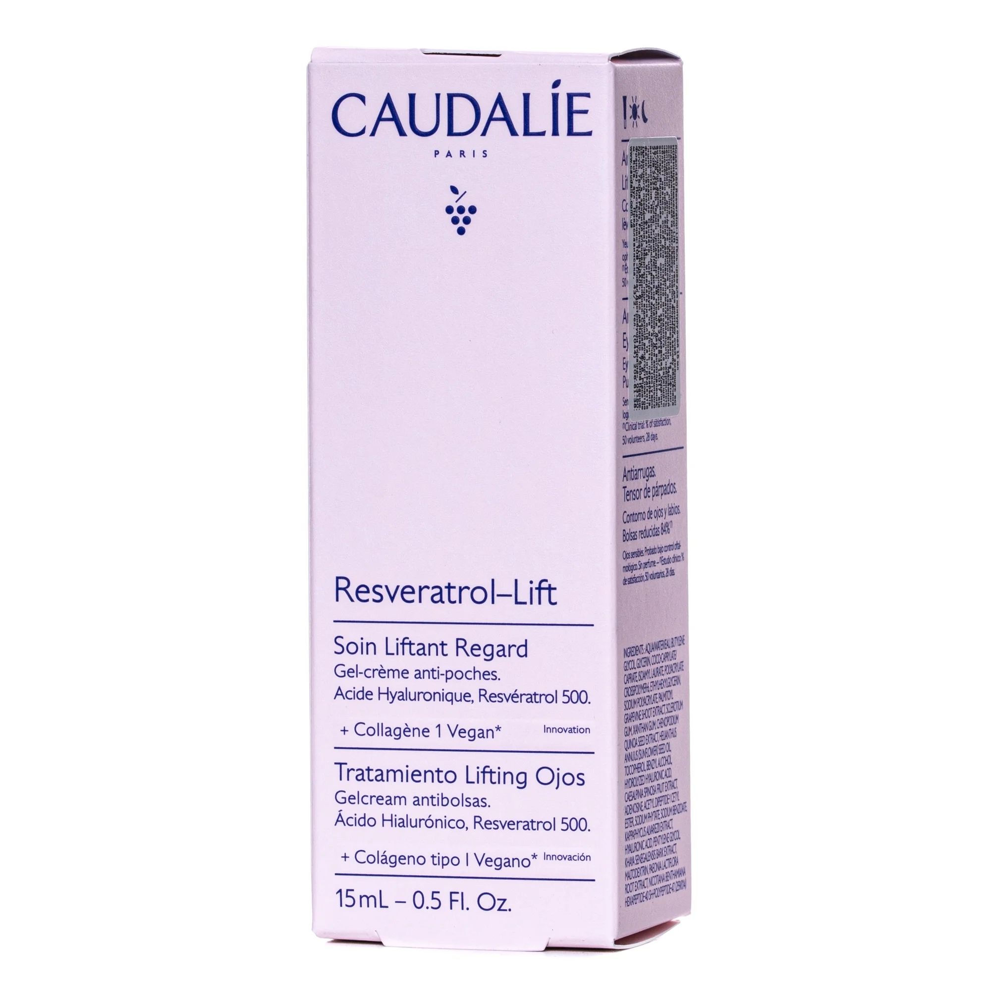 Гель-крем для контуру очей з насадкою Caudalie (Кодалі) Resveratrol Lift, 15 мл