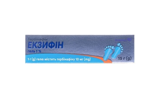 Екзифін гель 1%, 15 г