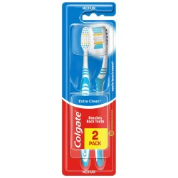 Зубная щетка Colgate (Колгейт) Эксперт Чистоты, средней жесткости, 1+1 шт.