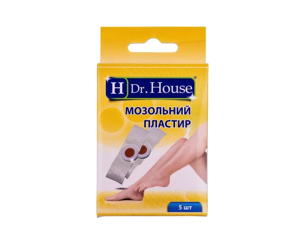 Пластир Др.Хаус (Dr. House) Ультра мозольний, 5 шт.