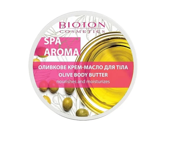 Крем-масло для тела Спа энд Арома (Spa & Aroma) оливковое, 250 мл