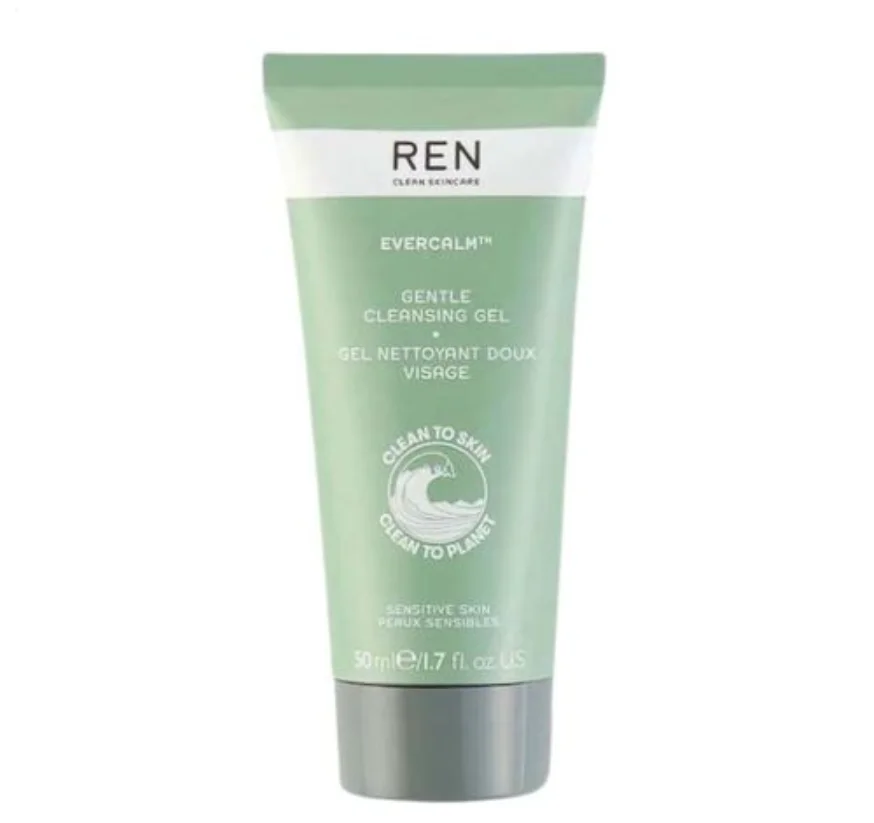 Гель для обличчя REN (Рен) Evercalm м`який очищаючий, мініатюра, 50 мл