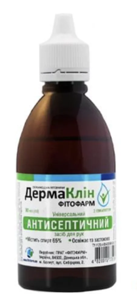 Дермаклін Фітофарм з евкаліптом антисептичний засіб, 90 мл