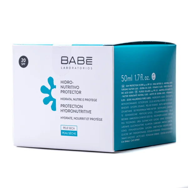Крем Babe Laboratorios Facial (Бабе Лабораториос) зволожуючий, поживний SPF20, 50 мл