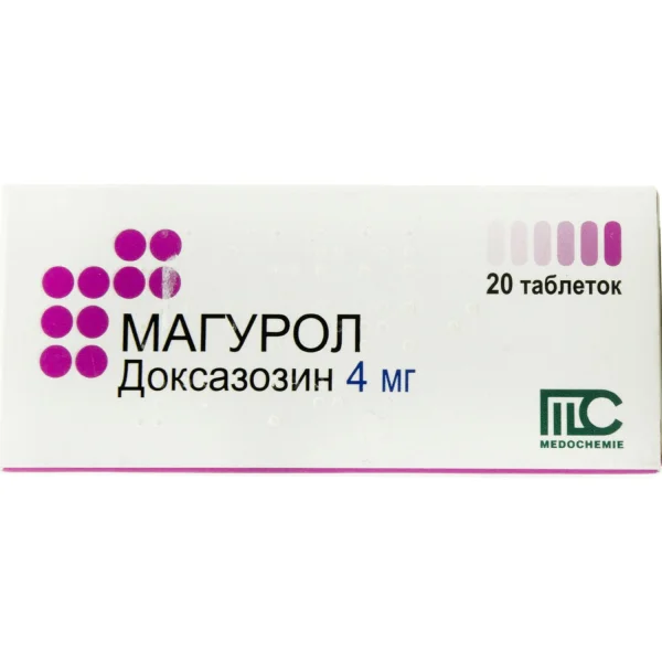 Магурол таблетки по 4 мг, 20 шт.