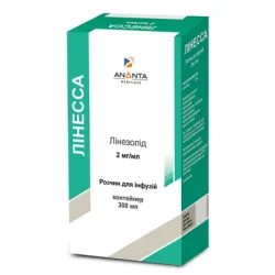 Лінесса р-н д/інф. 2 мг/мл конт. 300 мл №1