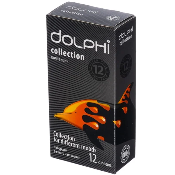 Презервативи Долфі Колекція (Dolphi Collection), 12 шт.