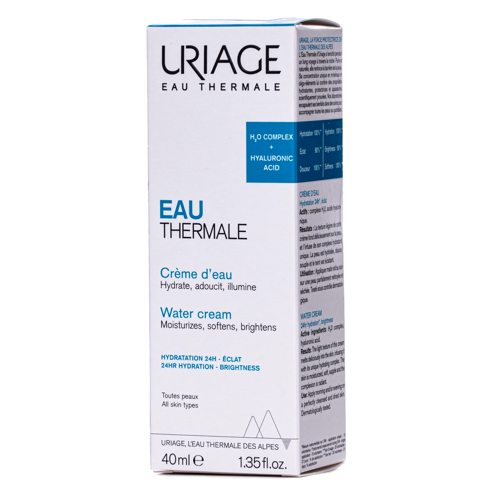 Крем для обличчя Uriage (Урьяж) Eau Thermale зволожуючий легкий, 40 мл