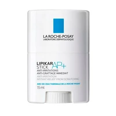 Стік для тіла La Roche-Posay Lipikar AP+ (Ля Рош-Позе Ліпікар АП+) заспокійливий відновлюючий, для дуже сухої шкіри, 15 мл