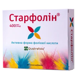 Старфолін таблетки по 400 мг, 60 шт.