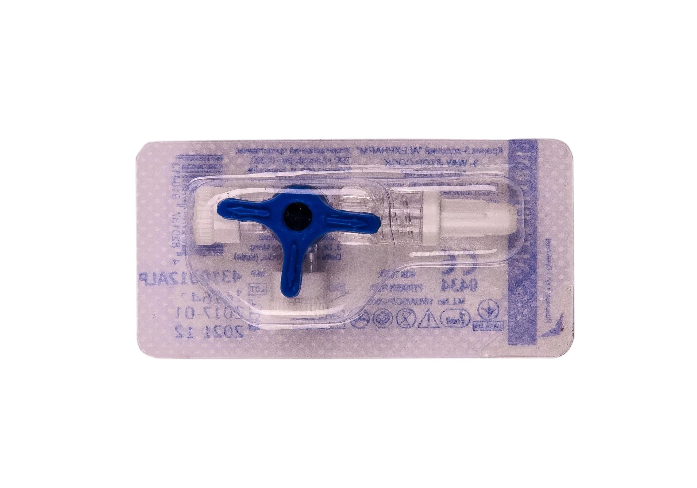 Краник 3-х ходовий Alexpharm (Алексфарм), 1 шт.