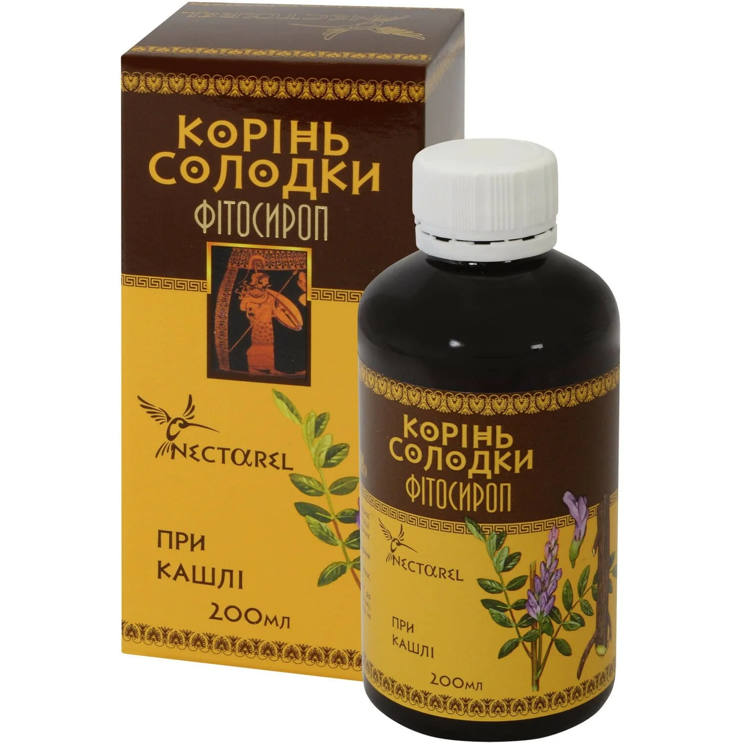 Фітосироп Корінь солодки, 200 мл