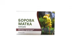 Борова матка капсули по 0,35 г, 40 шт.