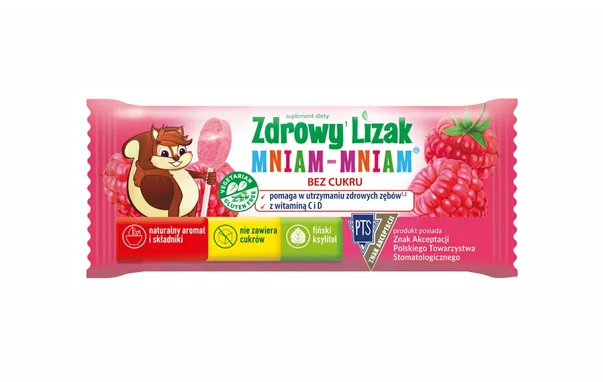 Цукерки Ням-Ням зі смаком малини 6 г, 1 шт.