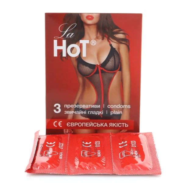 Презервативи La Hot, 3 шт.