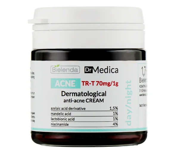 Крем для обличчя Dr Medica (ДР Медіка) Acne Dermatological Anti-Acne день та ніч, 50 мл