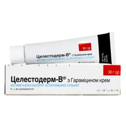 Целестодерм-В з гараміцином крем, 30 г