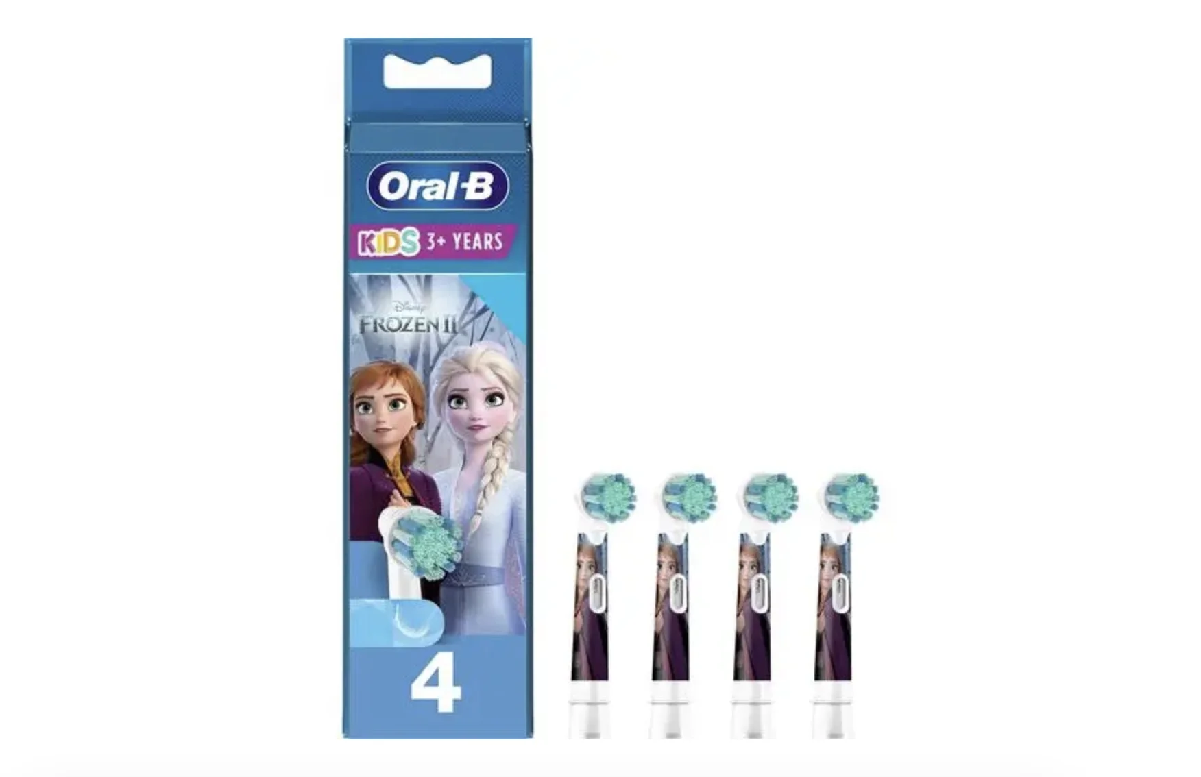 Насадки для зубної щітки Oral-B (Орал-Б) Frozen ІІ Дісней, 4 шт.
