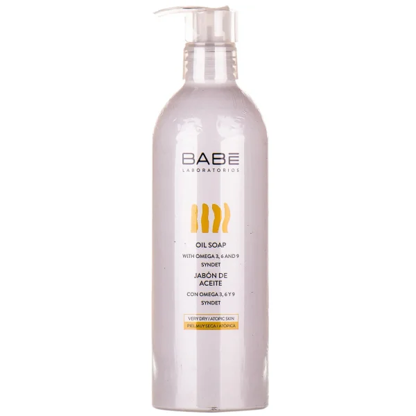 Мыло Бабе (Babe Laboratorios) на основе масел для сухой и атопической кожи, 500 мл