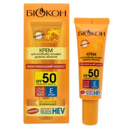 Біокон крем для обличчя максимальний захист SPF 50, 25 мл