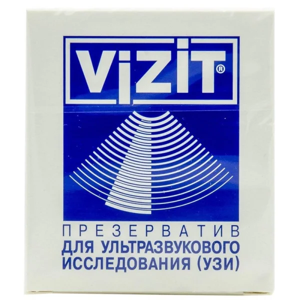 Презерватив Визит для УЗИ, 1 шт.