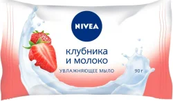 Мило Nivea (Нівеа) Полуниця та молоко, 90 г