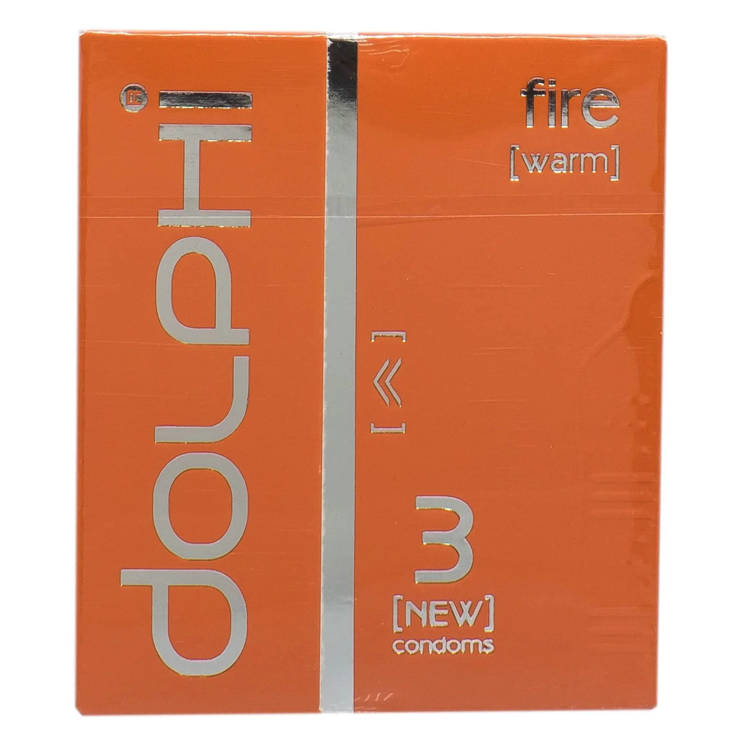 Презервативи Долфі Люкс Fire (Dolphi Lux Fire), 3 шт.